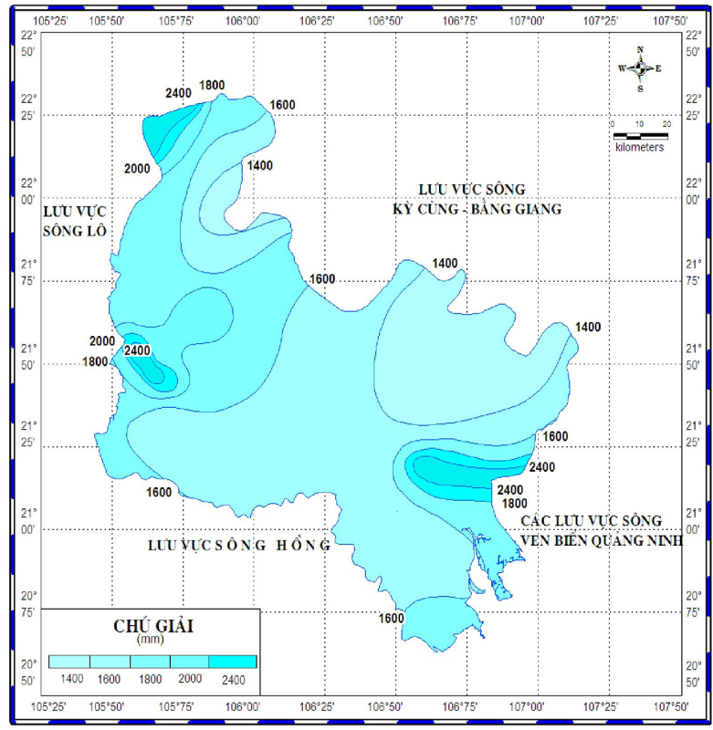 PHƯƠNG PHÁP TÍNH TOÁN LƯỢNG MƯA TRUNG BÌNH NĂM TRUNG BÌNH THỜI KỲ THỐNG KÊ