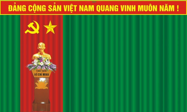 Maket Hội Nghị đảng Bộ