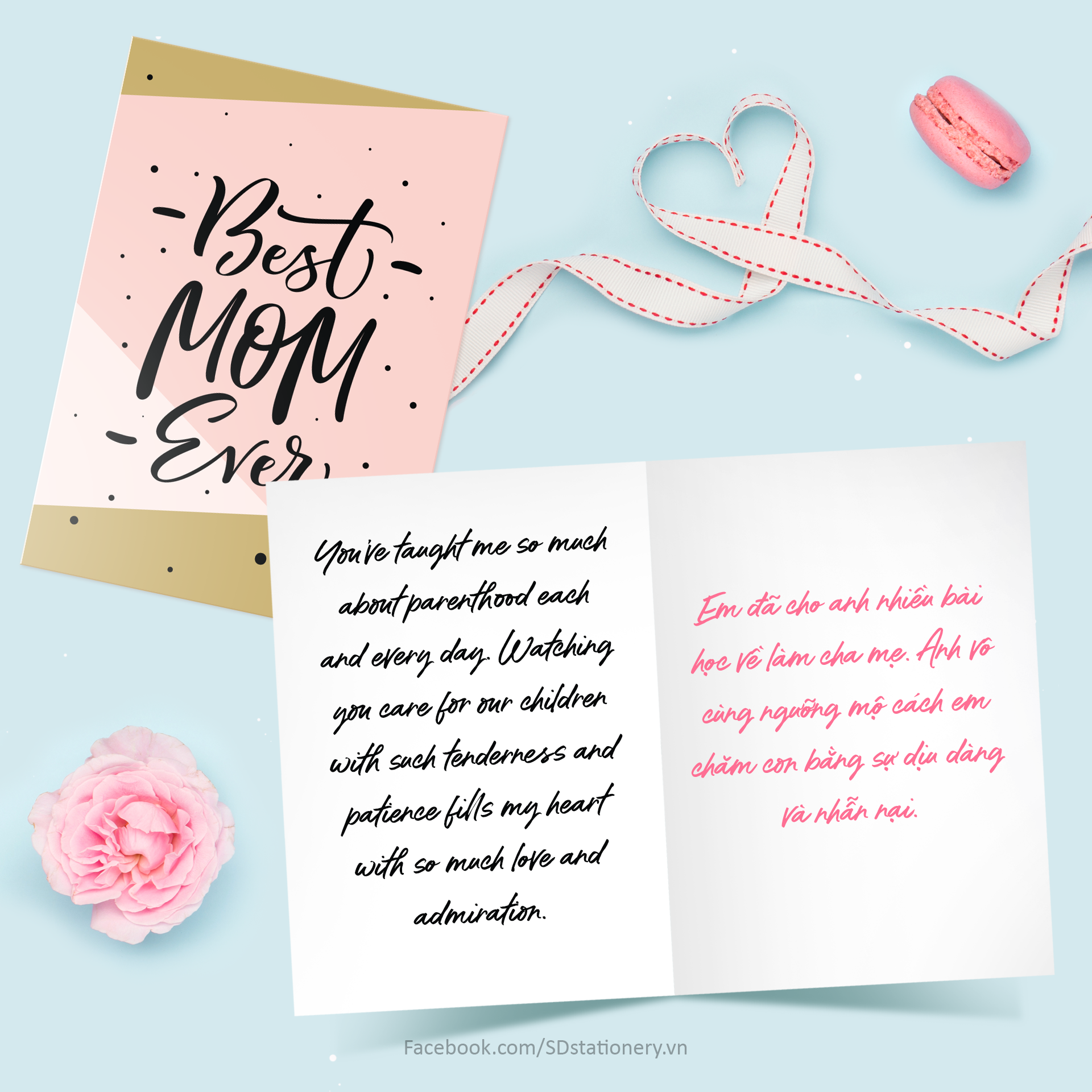 thiệp tặng ngày của mẹ SDstationery