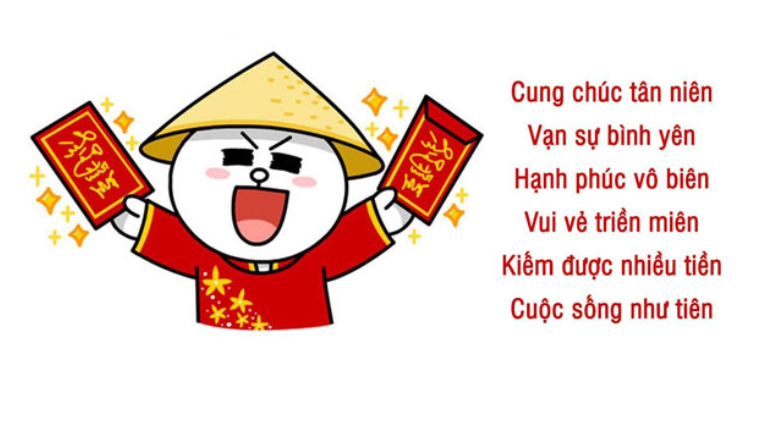 Lời chúc Tết bạn bè hài hước, bá đạo nhất