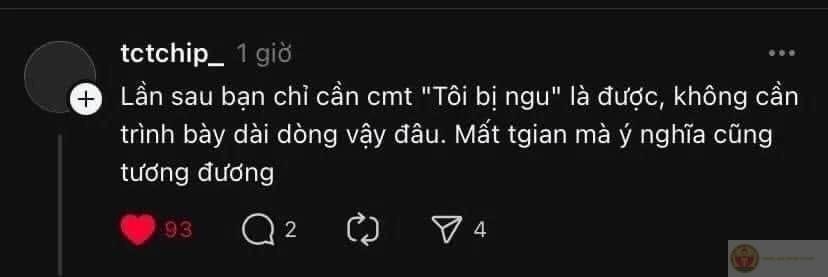 Tôi bị ngu meme