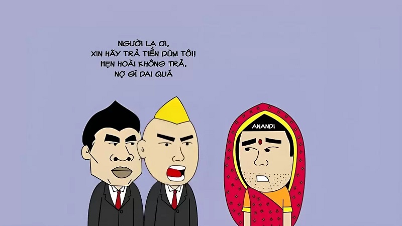 Ảnh chế Tết về trả nợ