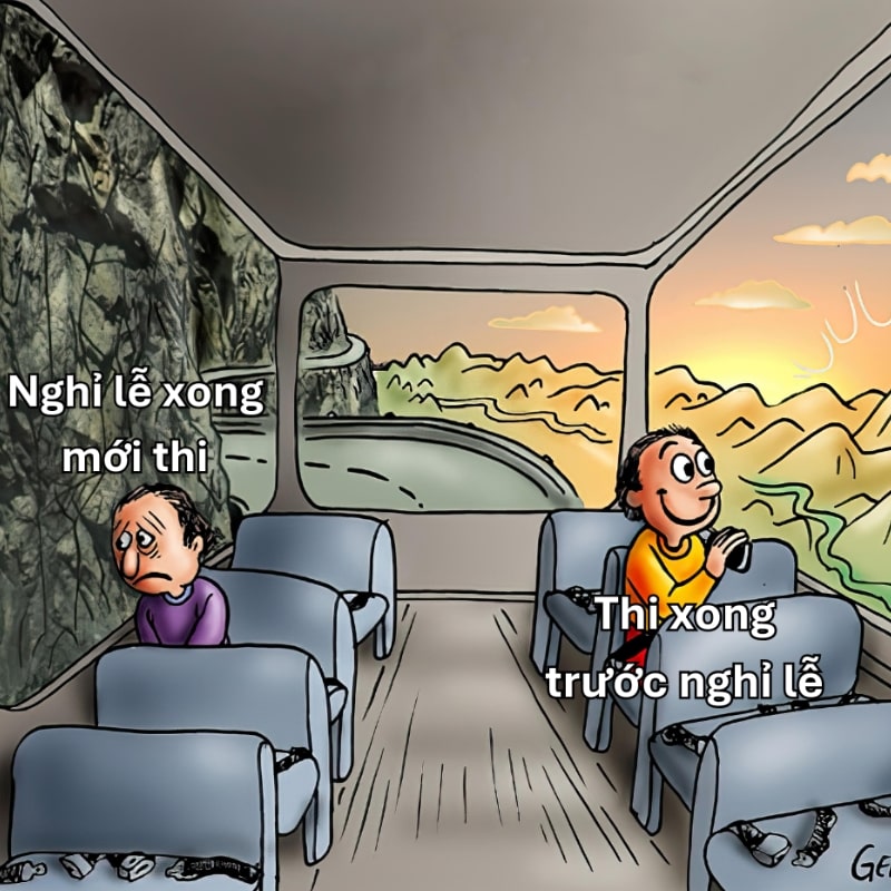 Các meme phản ứng trong mùa thi 