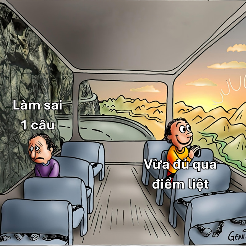 Top meme phản ứng trong mùa thi