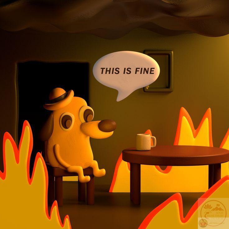 Câu chuyện đằng sau meme This Is Fine khiến ai cũng phải bật cười