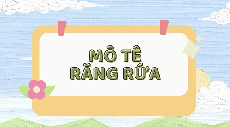Mô tê răng rứa - cụm từ địa phương đầy thú vị