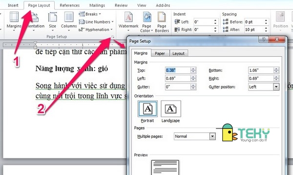 định dạng word chuẩn