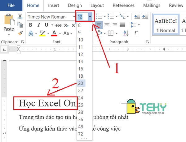 2 điều quan trọng cần biết khi định dạng văn bản chuẩn