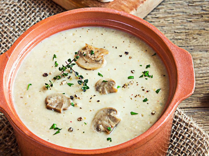 Món nấm mỡ xào kem tươi