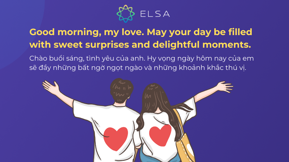 Câu chúc ngày mới tốt lành tiếng Anh hay, ý nghĩa cho bạn gái