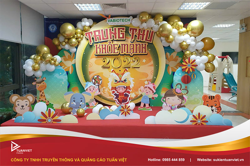 backdrop check in trung thu