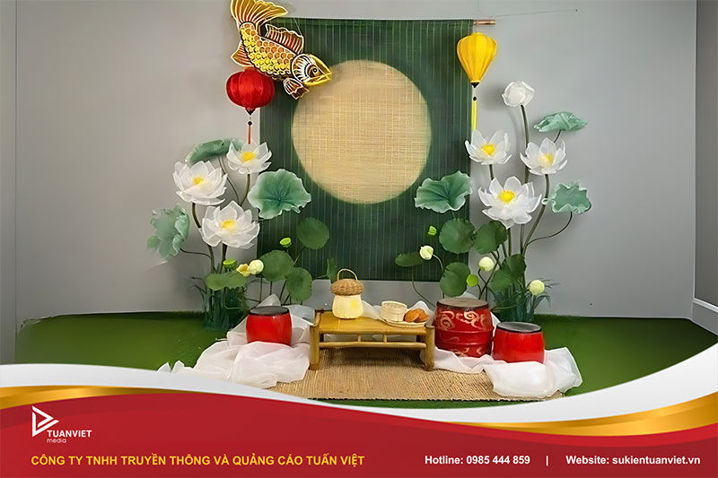 backdrop check in trung thu đẹp