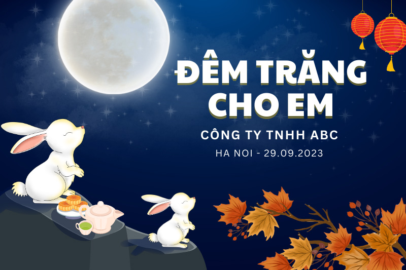 background tết trung thu đẹp