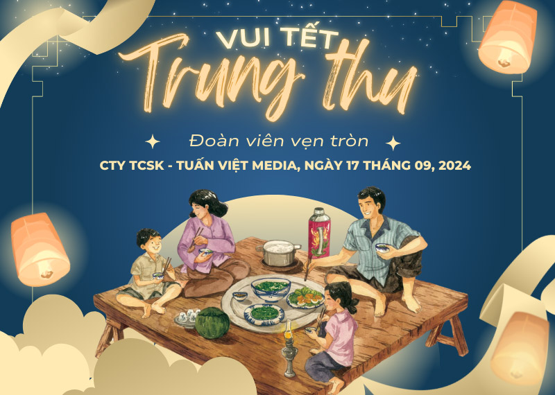 background trung thu đoàn viên