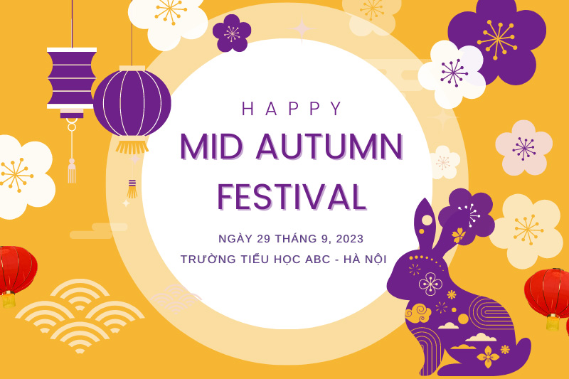 thiết kế backdrop trung thu