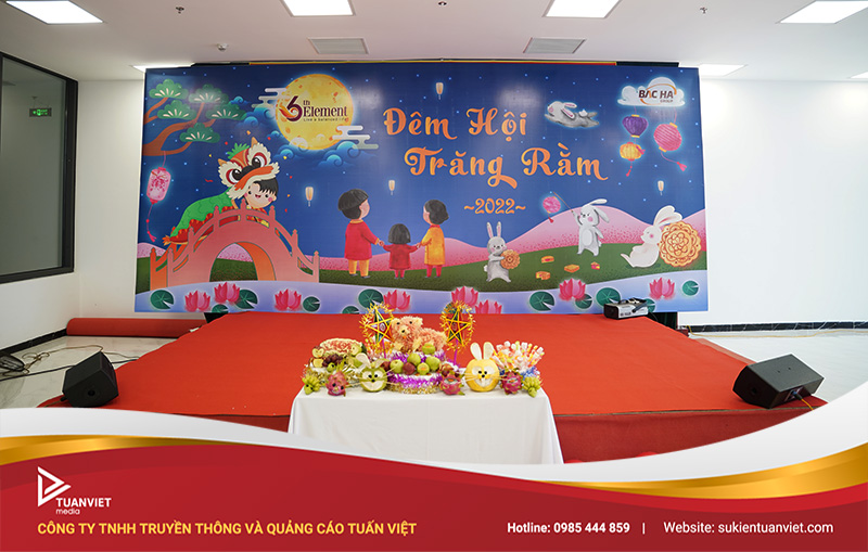 background trung thu