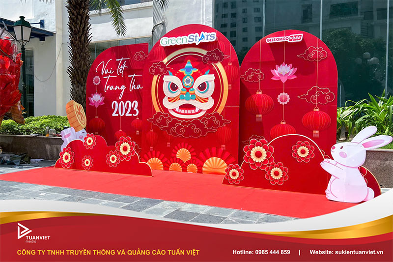 background chụp hình trung thu