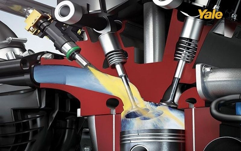 Động cơ xăng 4 kỳ được sử dụng phổ biến trong các loại phương tiện di chuyển 