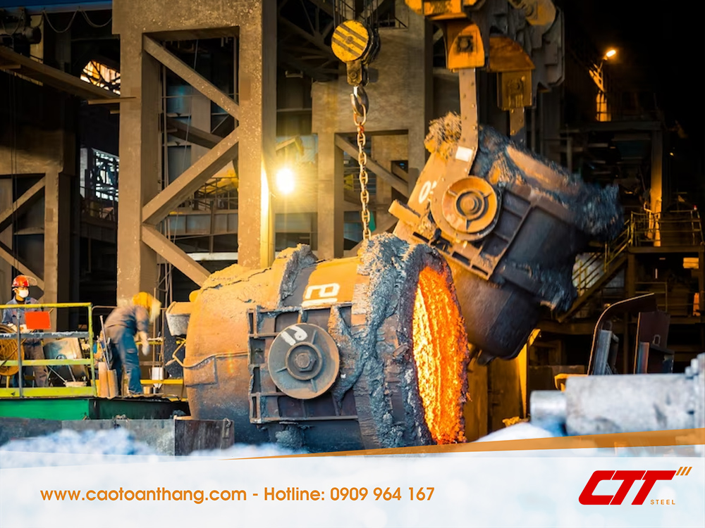 Nguyên liệu sản xuất thép, tin ngành thép mới nhất 2025