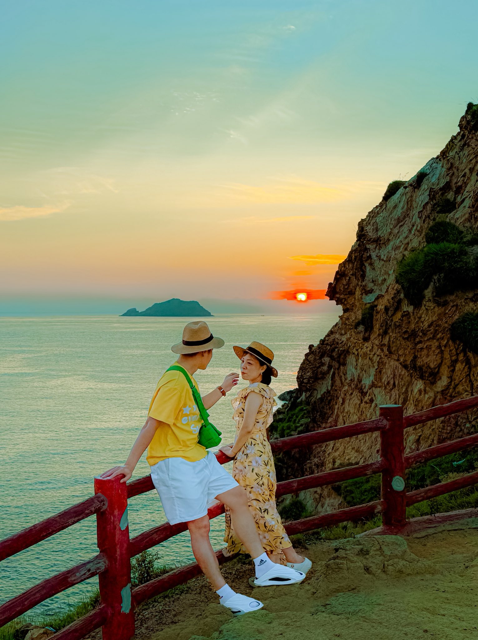 Tạo dáng kiểu đang gọi sóng về