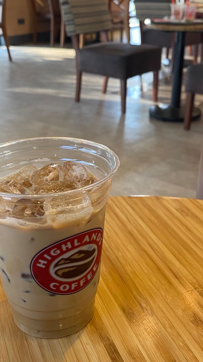 Hình ảnh ly cà phê Highland