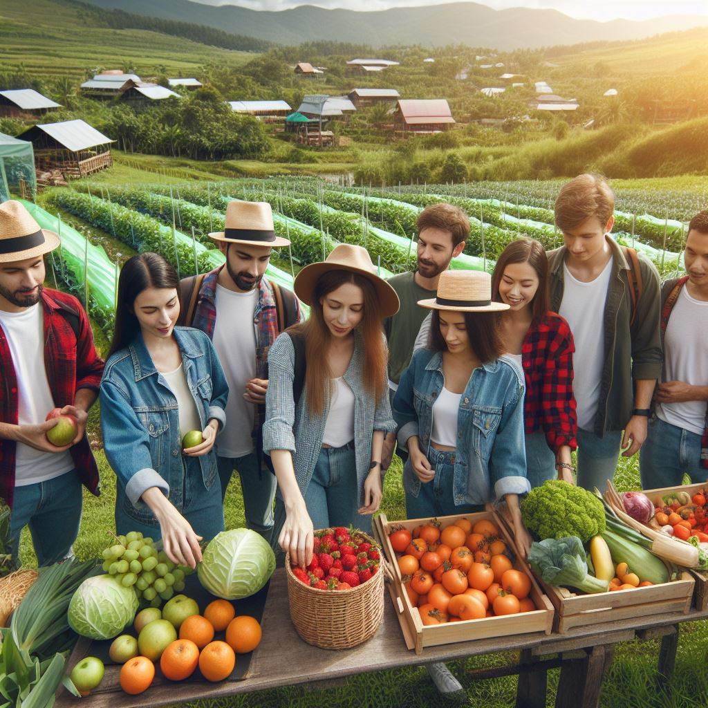 Đẩy mạnh phát triển du lịch kết hợp với mô hình nông nghiệp