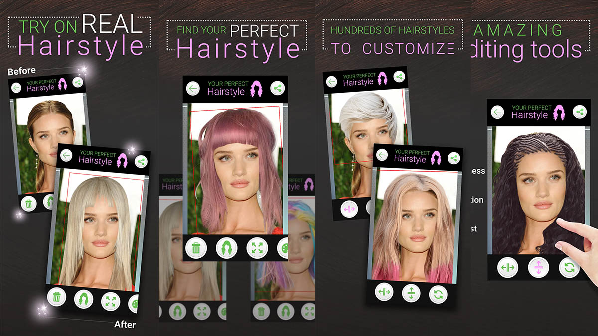 app chỉnh tóc miễn phí