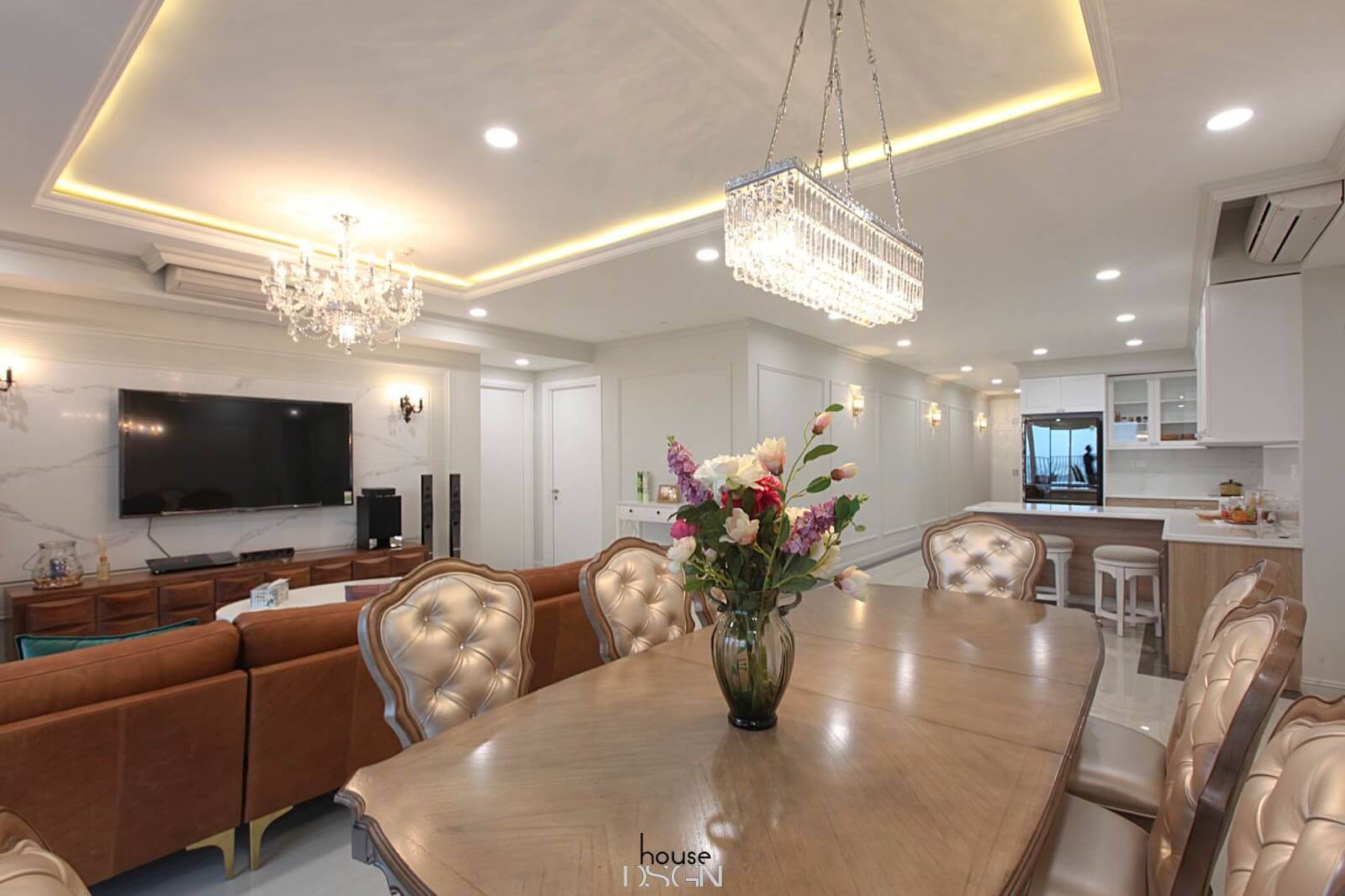 Thiết kế nội thất cổ điển gồm những gì