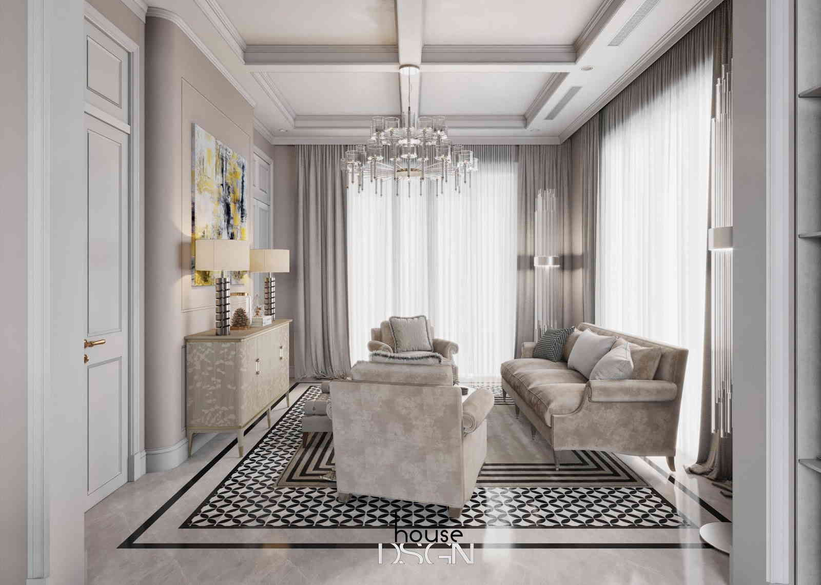 Phong cách cổ điển trong thiết kế nội thất tiện nghi