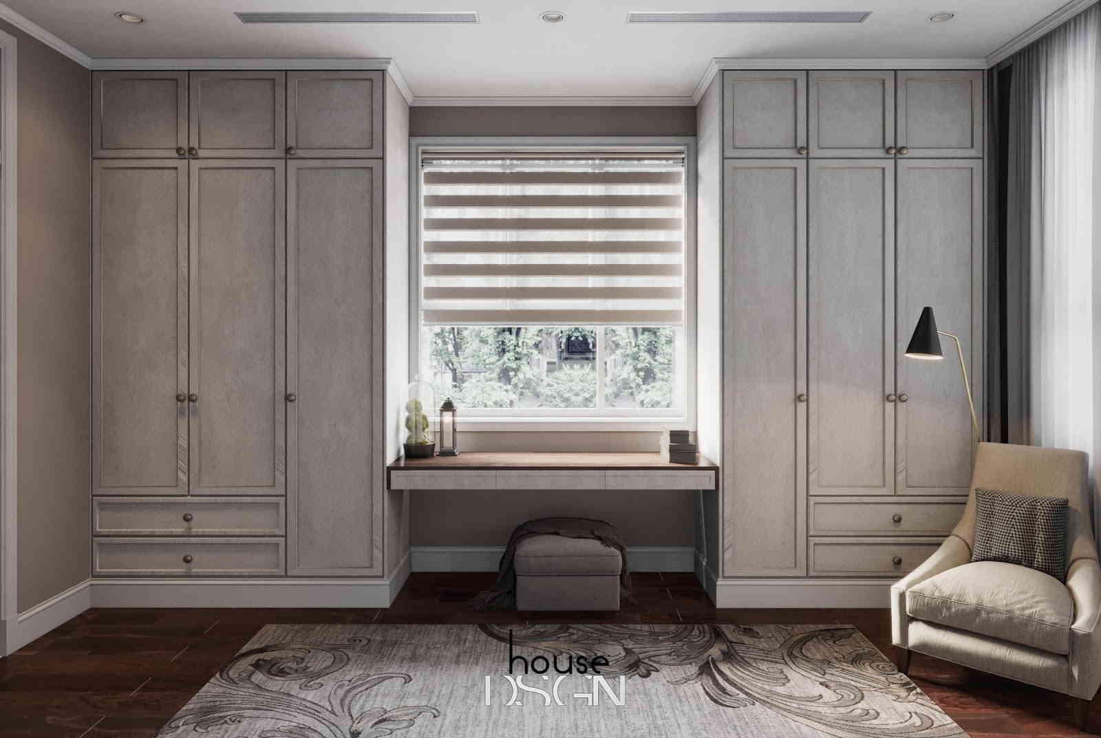 thiết kế theo phong cách nội thất cổ điển