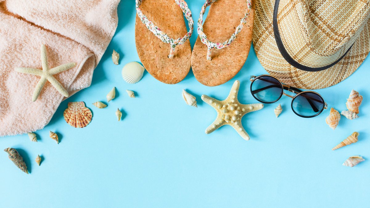 Background xanh với họa tiết đơn giản