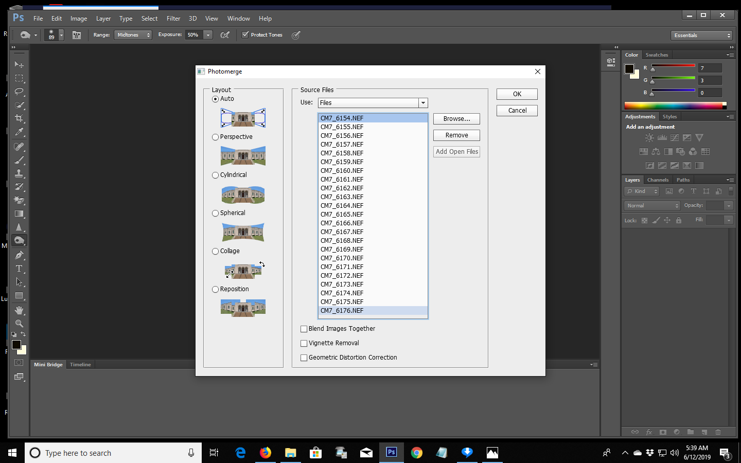 How to focus stack in Photoshop CS6 for tack-sharp images