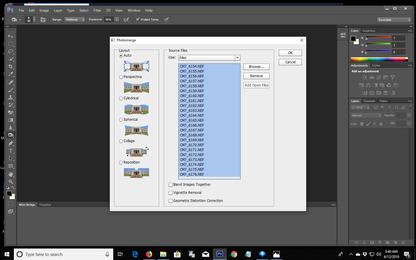 How to focus stack in Photoshop CS6 for tack-sharp images