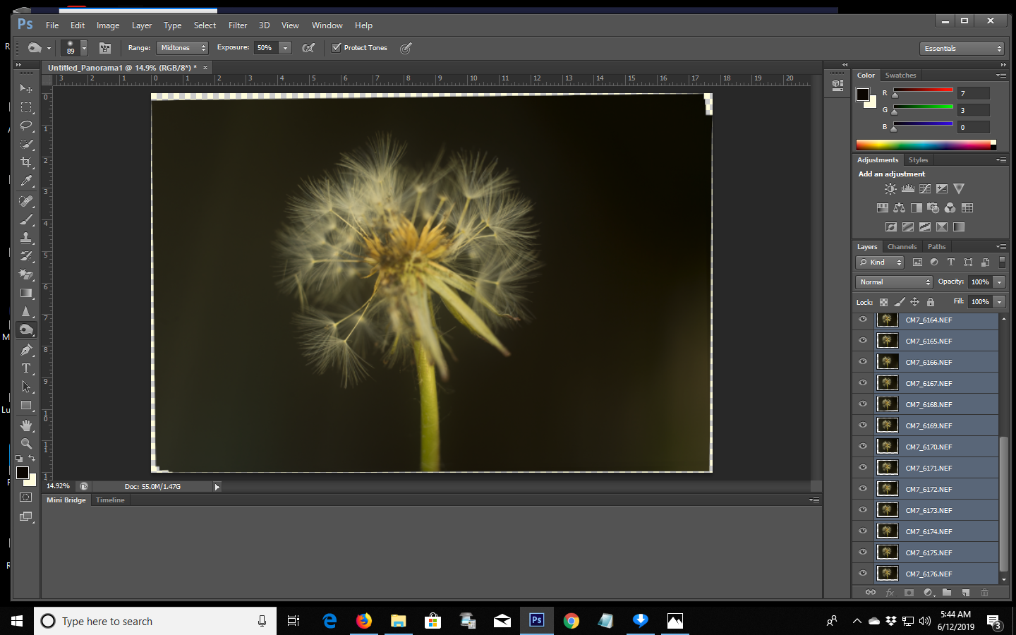 How to focus stack in Photoshop CS6 for tack-sharp images