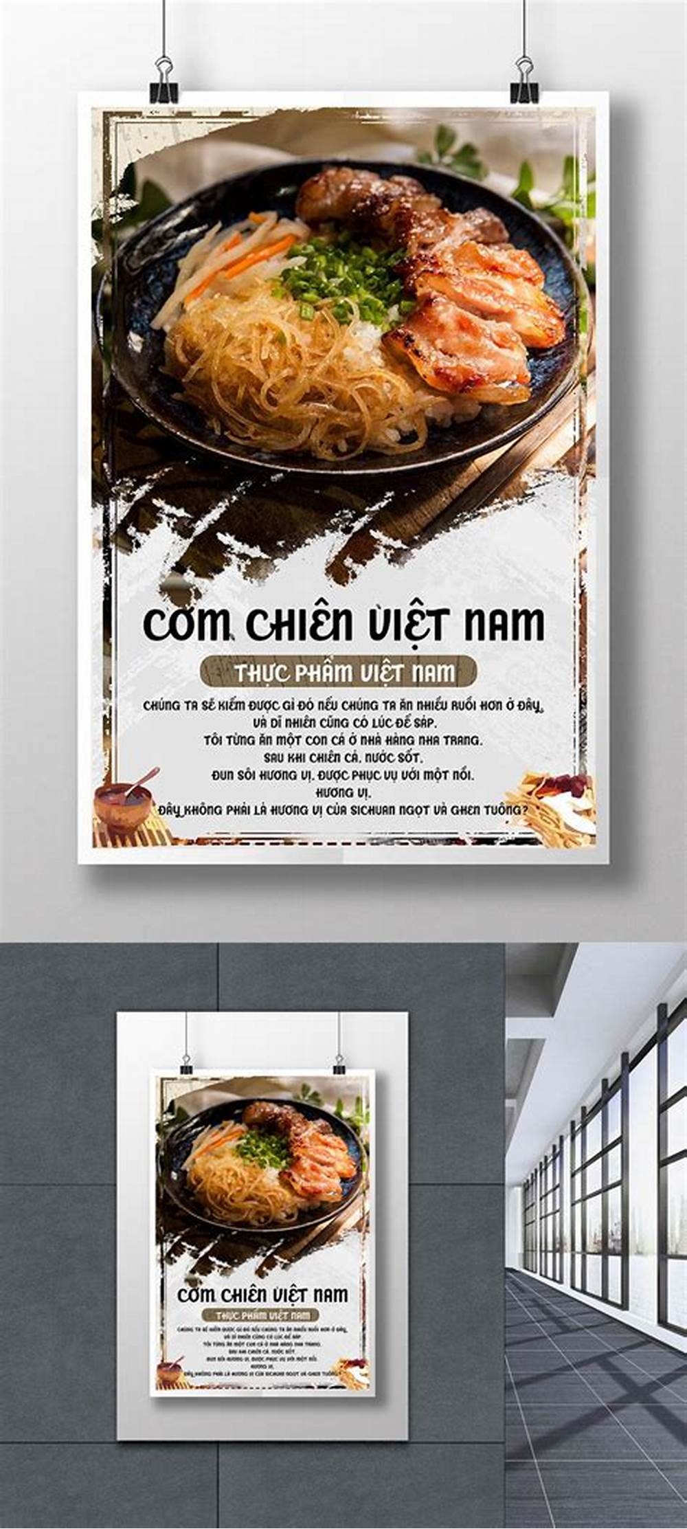 10+ Mẫu Poster Nhà Hàng Đẹp, Ấn Tượng Thu Hút Khách Hàng | In Đồng Lợi | 4