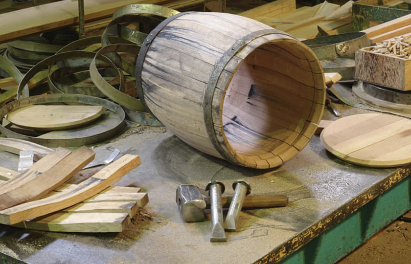 Quá Trình Làm Nên Thùng Gỗ Sồi Ngâm Rượu