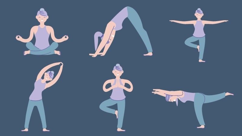 Vận động nhẹ nhàng giúp giảm stress và tăng tuần hoàn máu