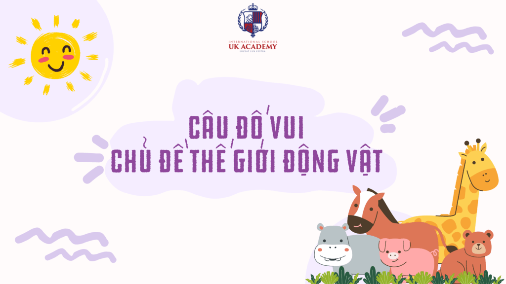 Trẻ được mở rộng tầm hiểu biết về thế giới động vật qua những câu đố hài hước và độc đáo