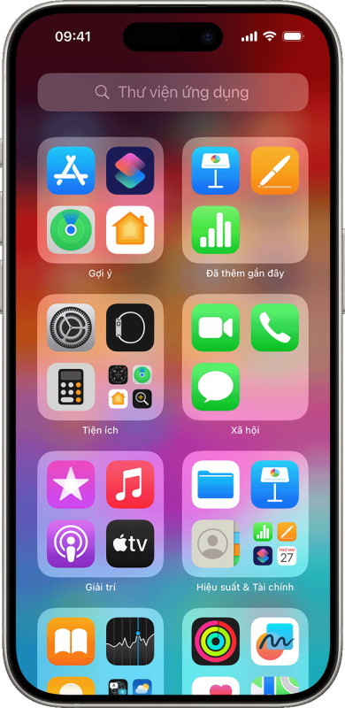 Sắp xếp M&agrave;n h&igrave;nh ch&iacute;nh v&agrave; Thư viện ứng dụng tr&ecirc;n iPhone