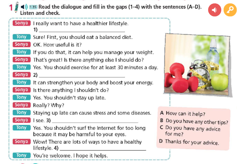 Tiếng Anh 9 Right On Unit 3 3d Everyday English