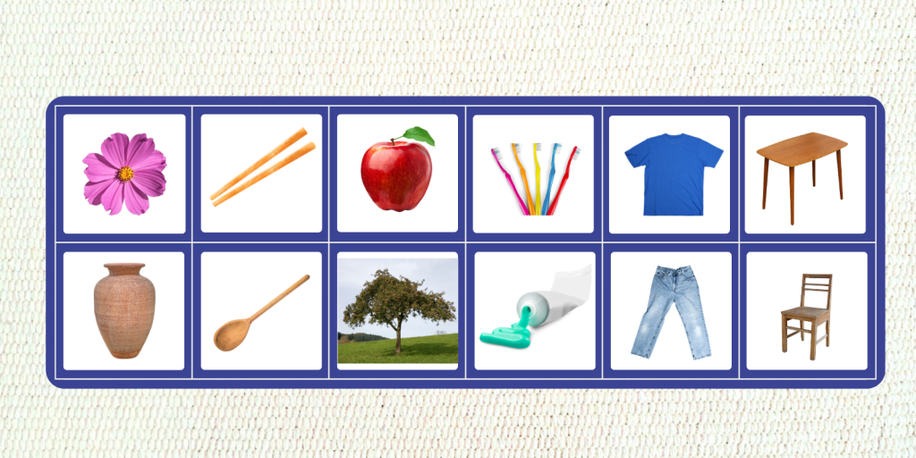 Ghép cặp thẻ sóng đôi – Hoạt động vừa phát triển ngôn ngữ vừa phát triển nhận thức cho bé