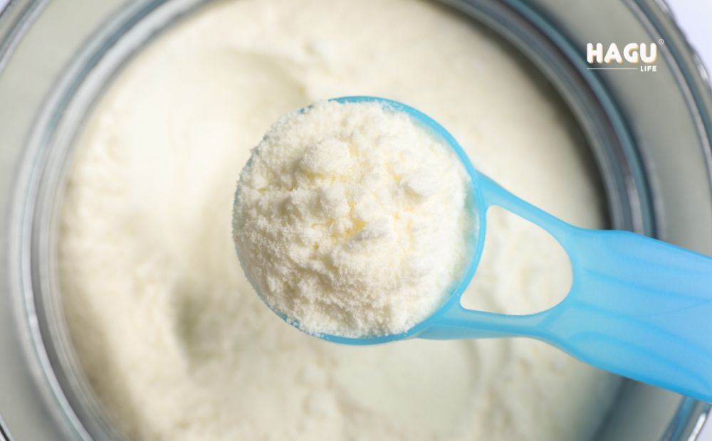 Sữa bột gầy được làm từ sữa tươi nguyên chất của động vật