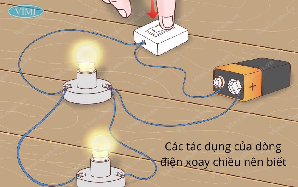 Tác dụng của dòng điện xoay chiều