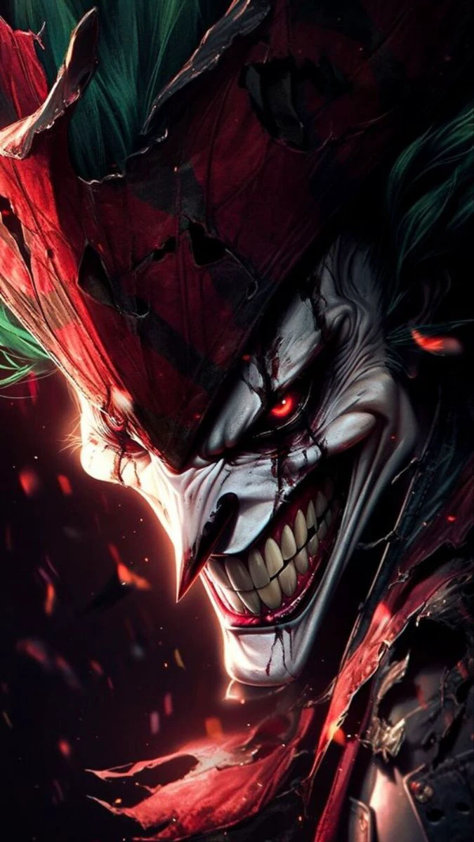 Wallpaper Joker 3d tải miễn phí về điện thoại