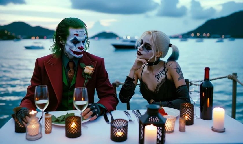 Hình nền Joker và Harley Quinn tải về máy tính