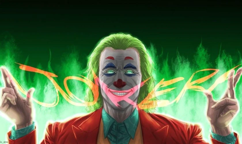 Wallpaper Joker cười
