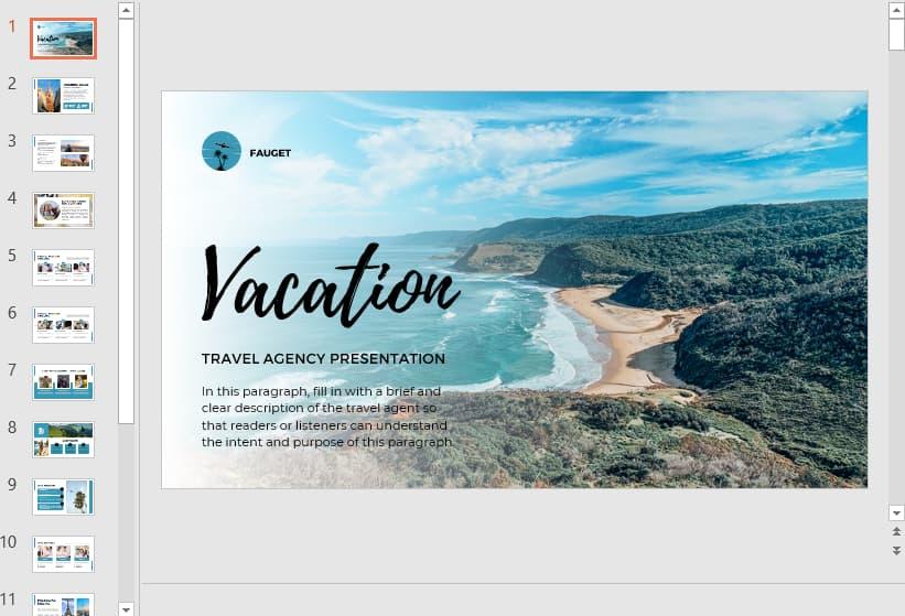 mẫu powerpoint du lịch 10