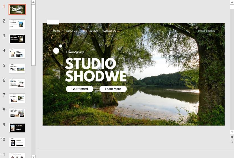 mẫu powerpoint du lịch 20