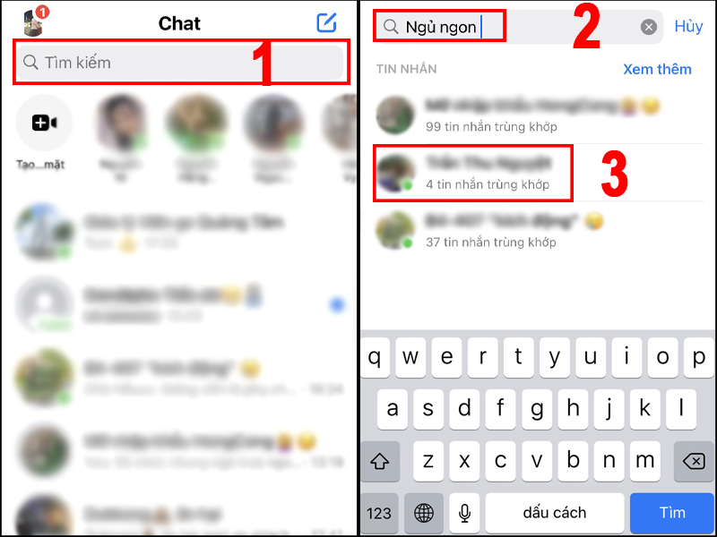 Cách tìm lại tin nhắn cũ trên Facebook Messenger cực nhanh chóng