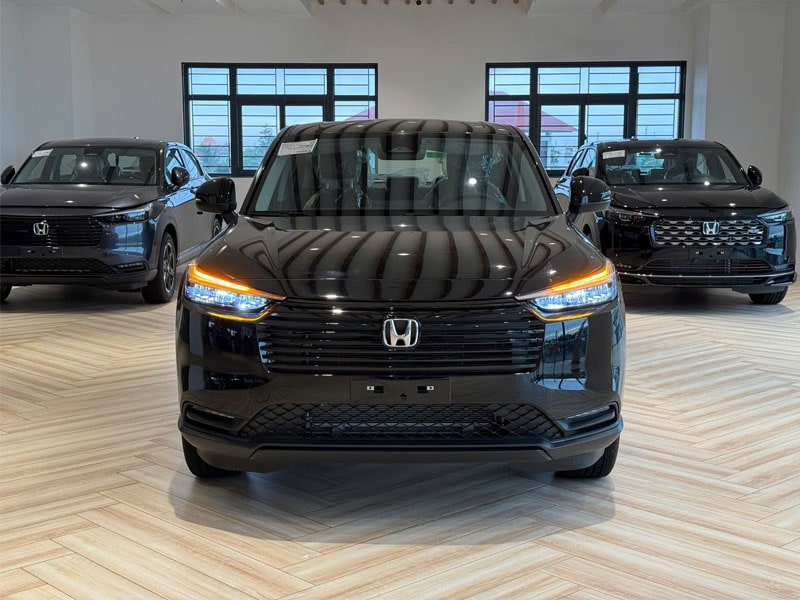 Honda HRV 2025 màu Đen: hình ảnh, giá xe, khuyến mãi